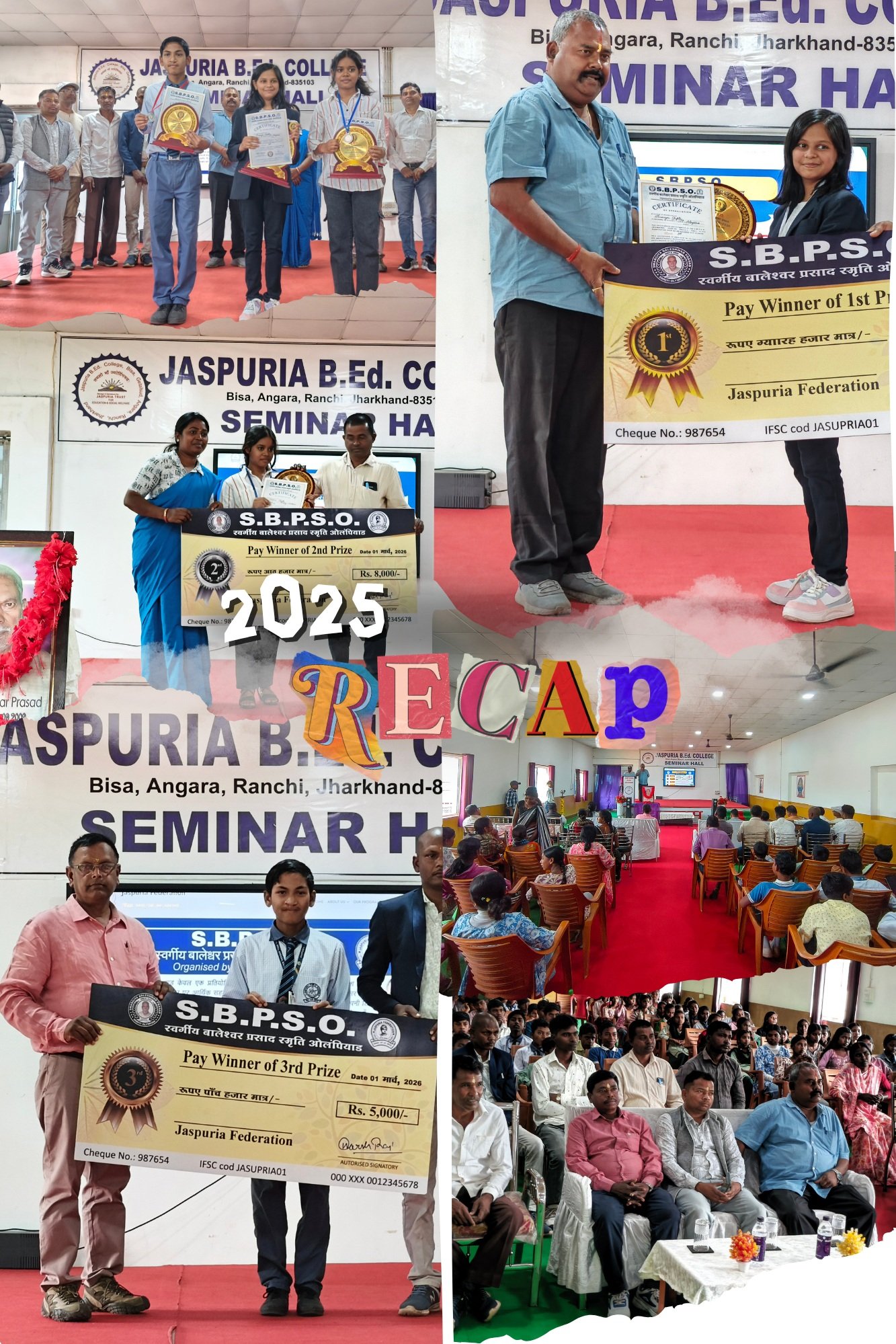 Olympiad Prize Distribution